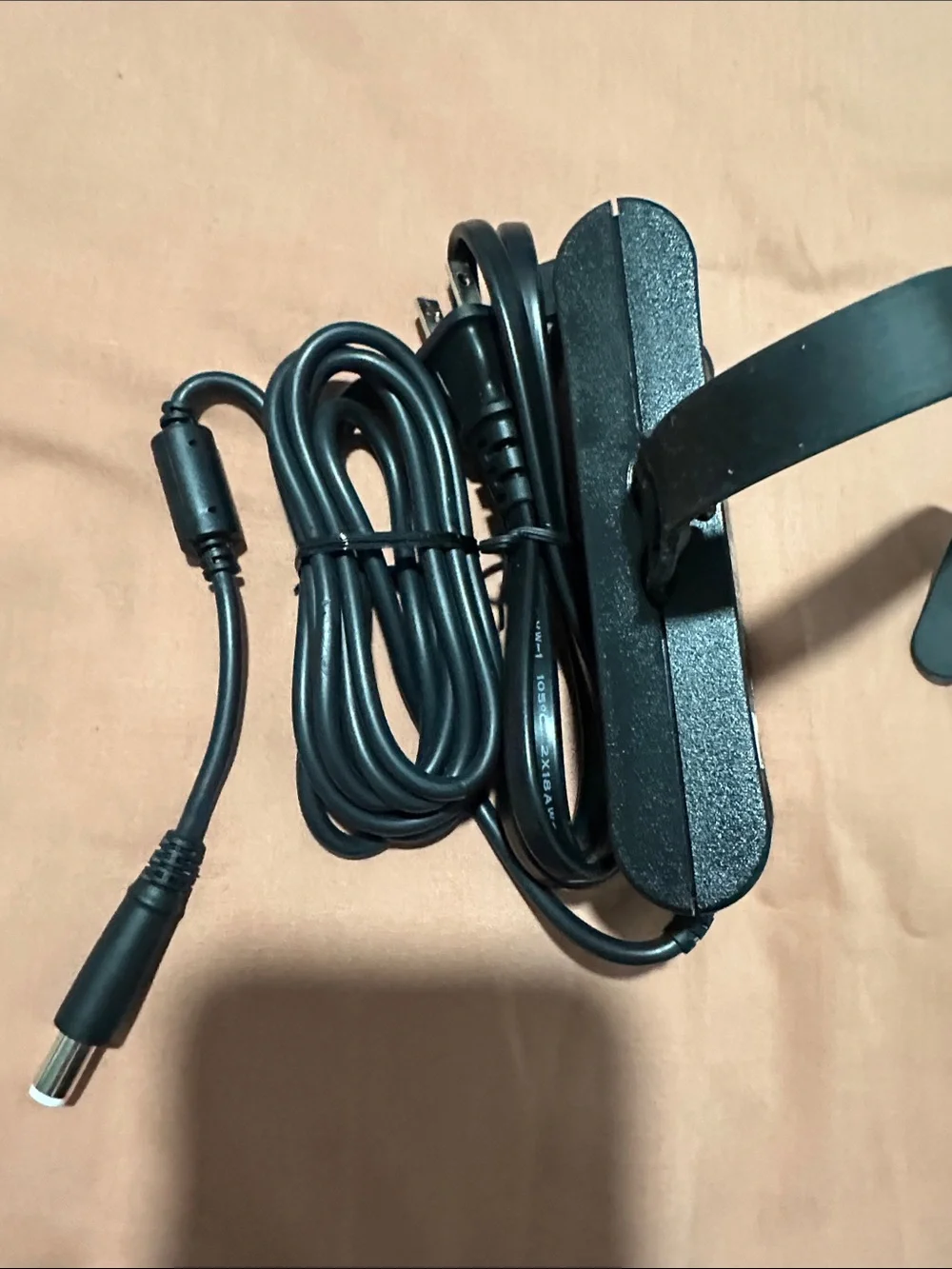 Dell Black Power Adapter with Barrel Connector - Slim Travel Version